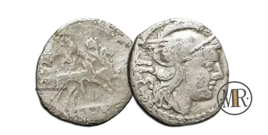 Un Sesterzio d'argento romano