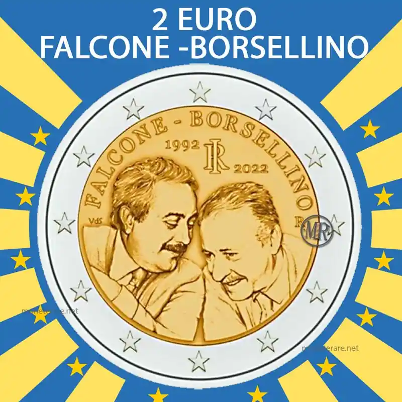 2 euro falcone borsellino 2022