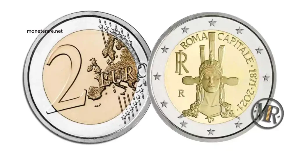 2 euro roma capitale valore della moneta