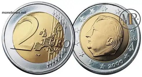 2 Euro Euro Belgio Prima Serie
