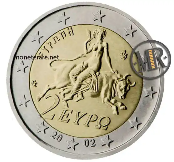 2 Euro Grecia 2002 