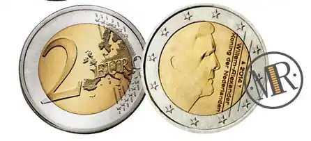 Olanda Terza serie 2 Euro rare