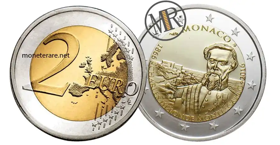 2 Euro Commemorative Monaco 2016 Monte Carlo