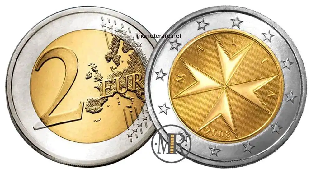 2 euro Rari di Malta