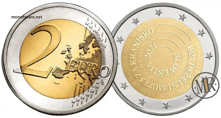 2 Euro Commemorativi Slovenia 2021