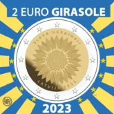 2 Euro Girasole 2023 Slava Ukrainai