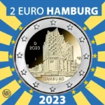 2 euro 2023 germania "Hamburg filarmonica"