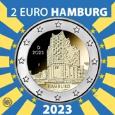 2 Euro Hamburg 2023