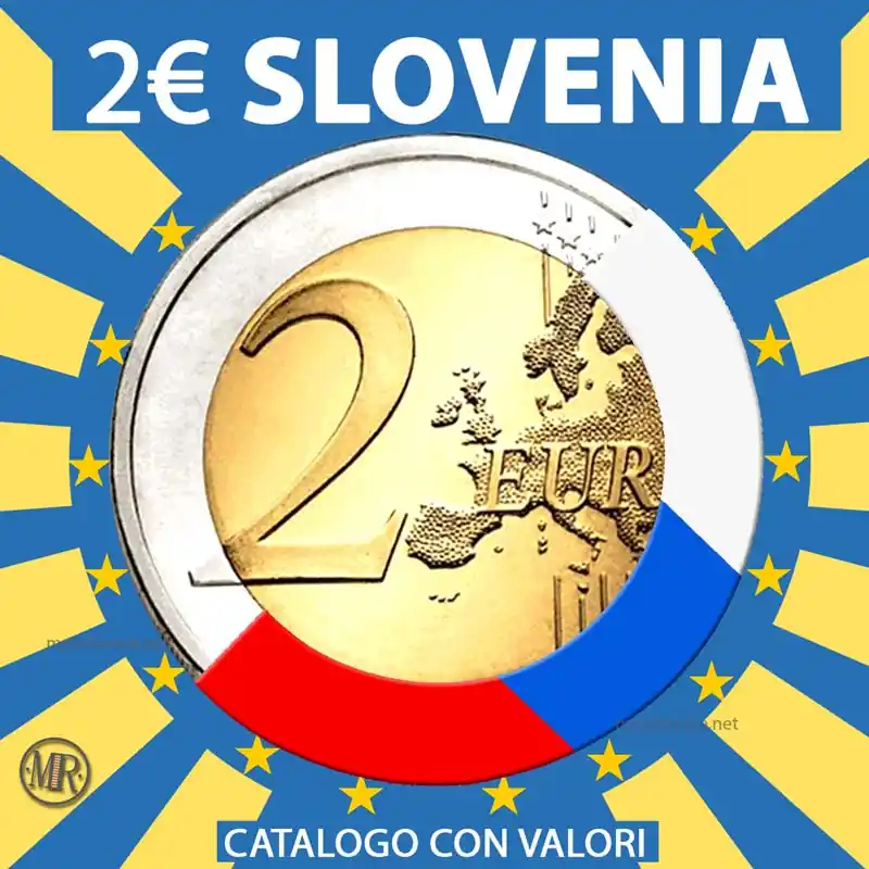 copertina catalogo 2 euro commemorativi slovenia