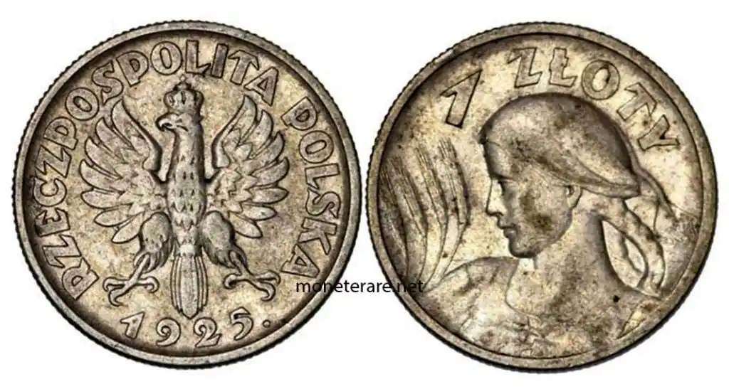 Valuta Polacca da 1 Zotly 1925