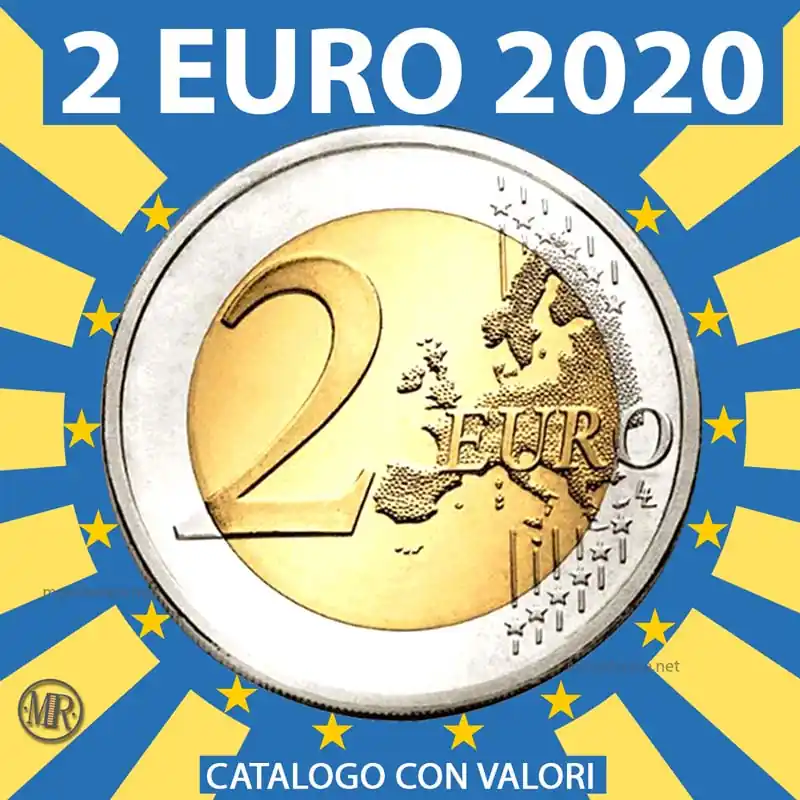 copertina catalogo dei 2 euro 2020