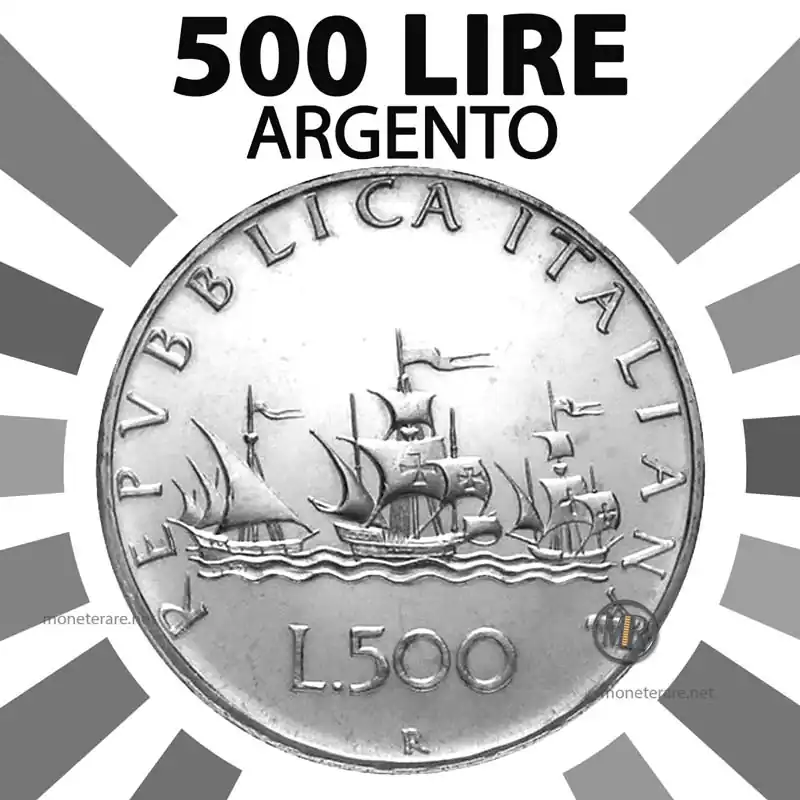 copertina articolo monete da 500 lire argento repubblica italiana