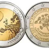 2 Euro Slovenia 2010 – 200° anniversario Orto Botanico Lupiana