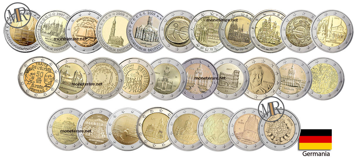 Pièce De 2 Euros Allemagne 2002 - Lettre A - Collection Monnaie Euro Commémorative